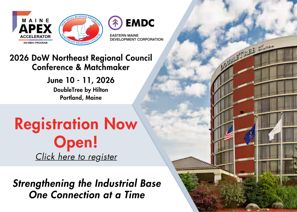 DoW NERC Northeast Regional Council Conference & Matchmaker 2026